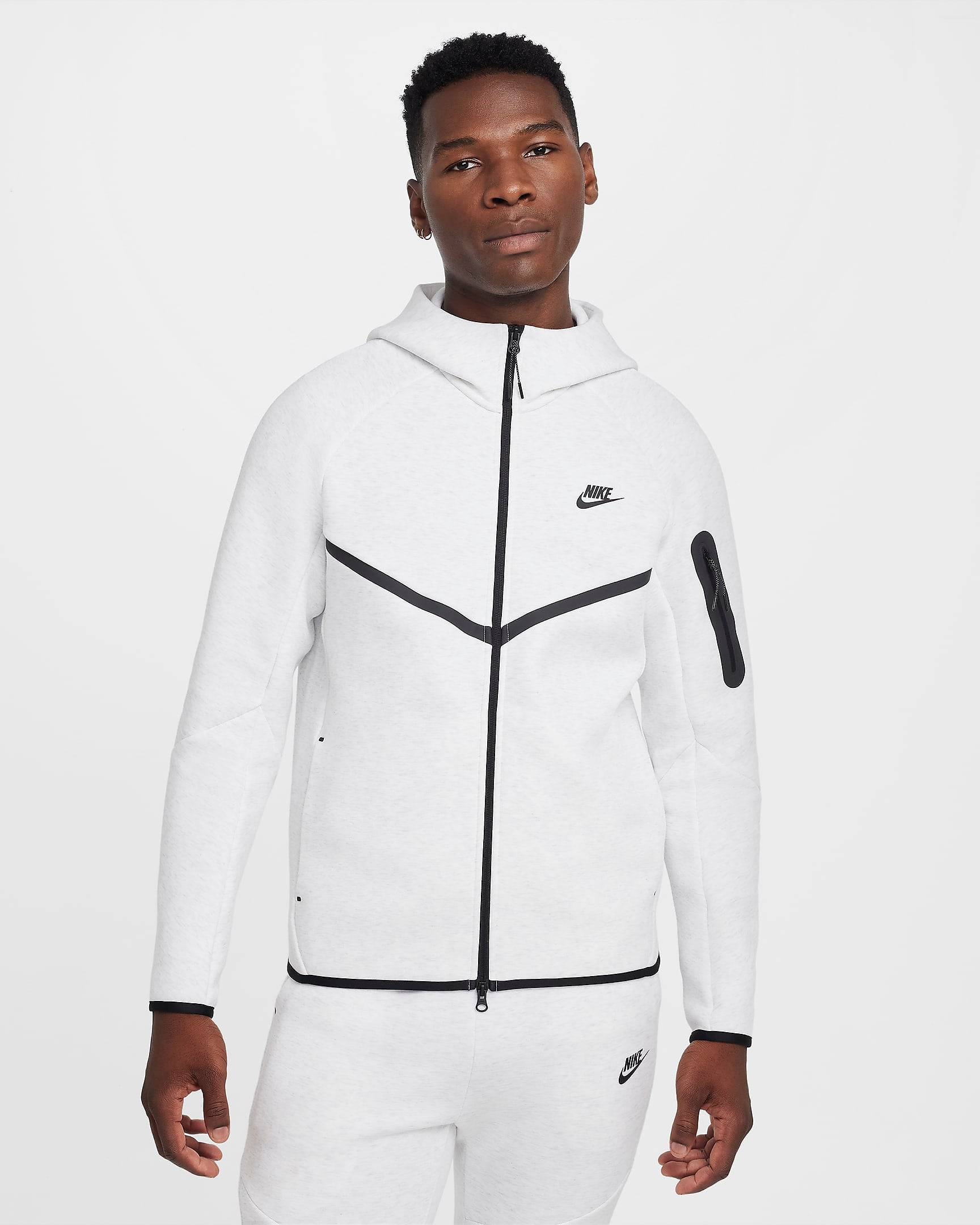 Conjunto Nike Tech Fleece Branco