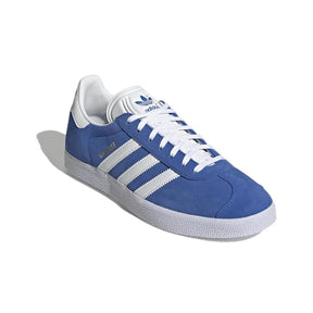 Adidas Gazelle 'Blue Cloud White Gold Metallic'