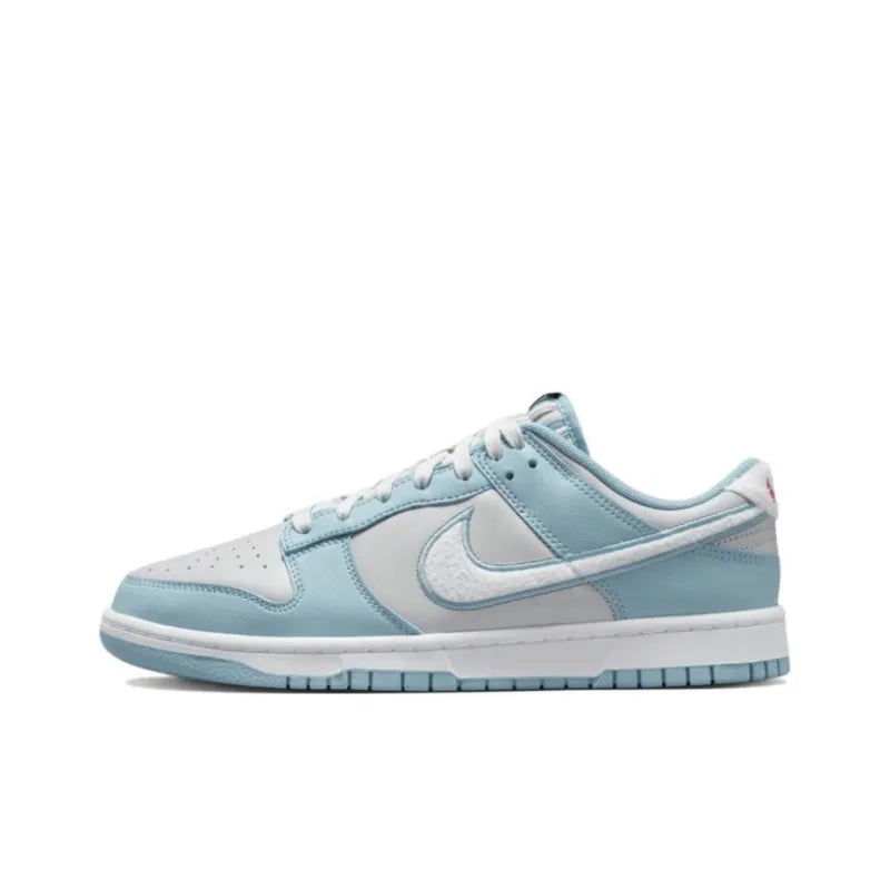 Nike SB Dunk Low 'Fleece Swoosh Worn Blue'