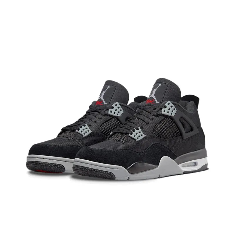 Nike Air Jordan 4 'Black Canvas'