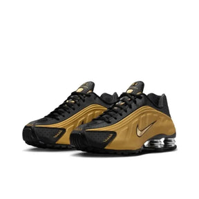 Nike Shox R4 'Black Metallic Gold'