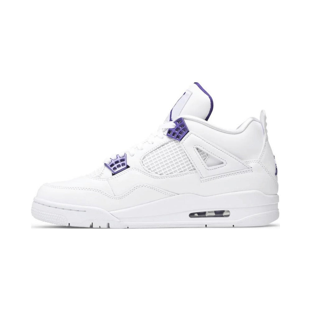 Nike Air Jordan 4 'Purple Metallic'