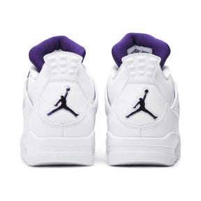 Nike Air Jordan 4 'Purple Metallic'