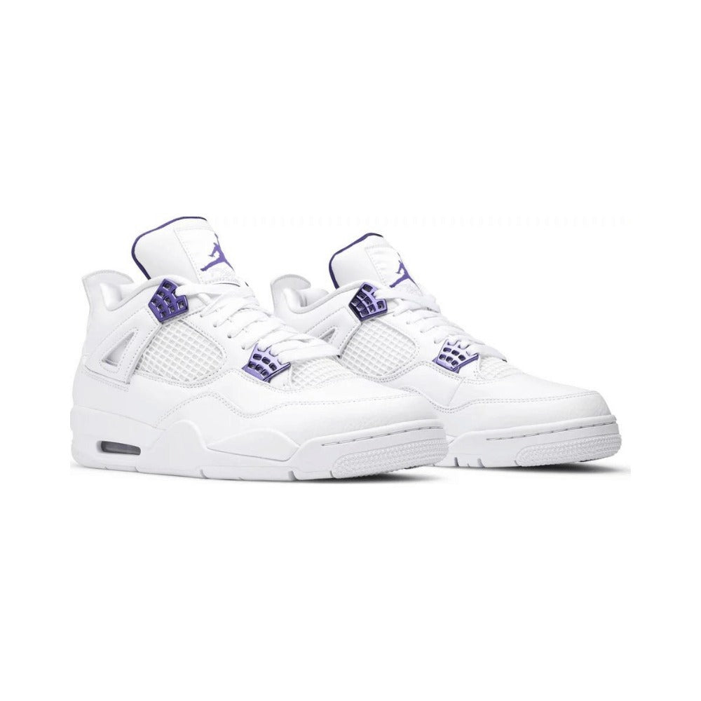 Nike Air Jordan 4 'Purple Metallic'