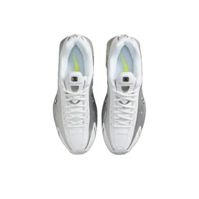 Nike Shox R4 'White Metallic Silver Volt'