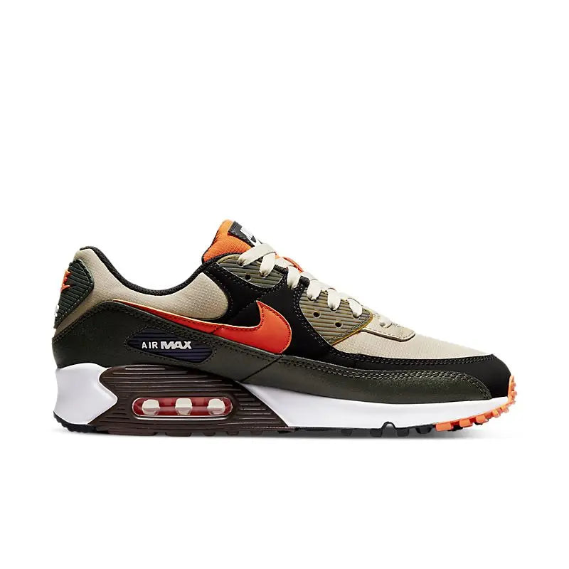 Nike Air Max 90 Verde Musgo/Laranja