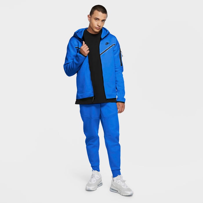 Conjunto Nike Tech Fleece Azul Escuro