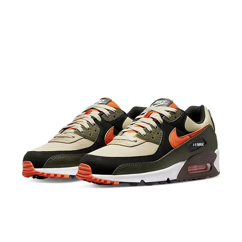 Nike Air Max 90 Verde Musgo/Laranja