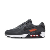 Nike Air Max 90 Cinza Escuro/Laranja