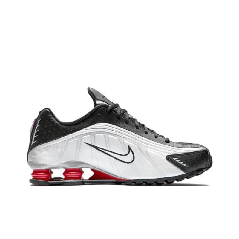 Nike Shox R4 'Black Metallic Silver 2024'