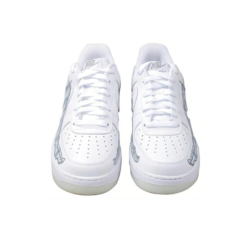 Nike Air Force 1 'Skeleton White'