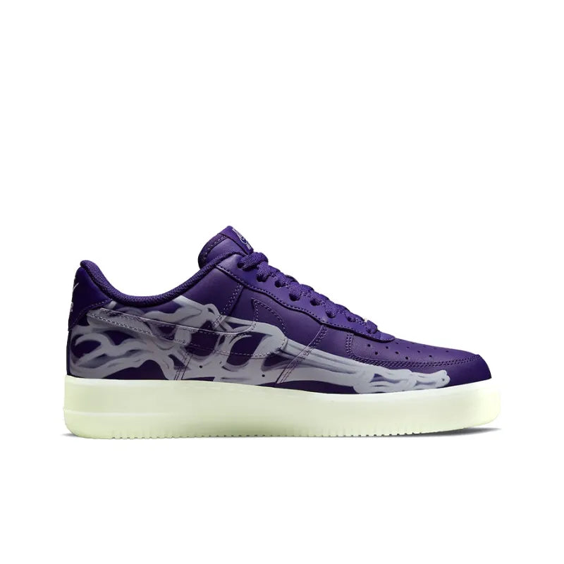 Nike Air Force 1 'Skeleton Purple'