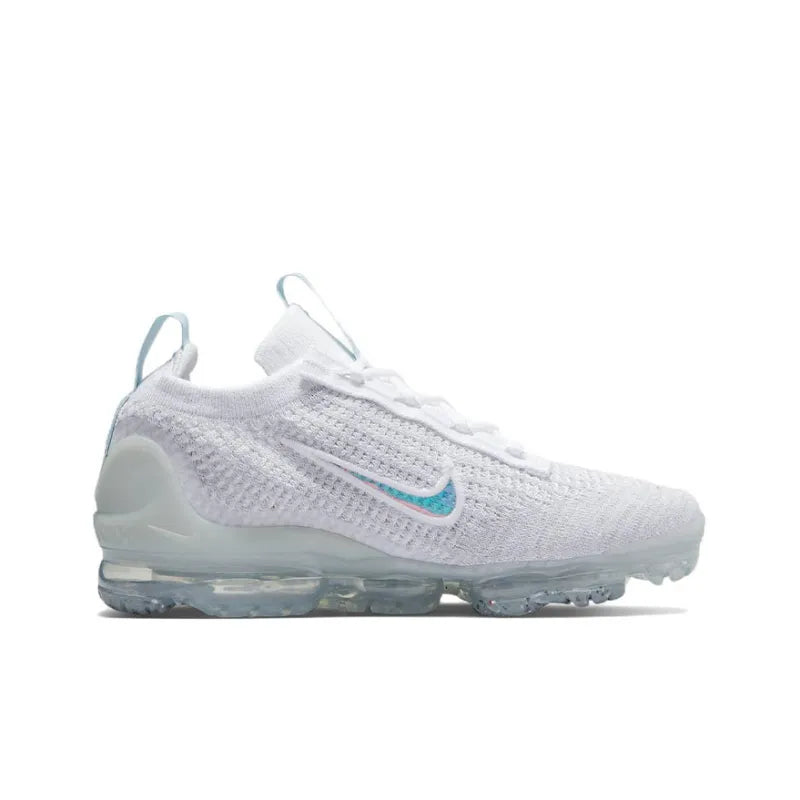 Nike Air VaporMax Flyknit 2021 'Mismatched Swoosh White Aura'