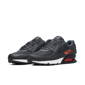 Nike Air Max 90 Cinza Escuro/Laranja